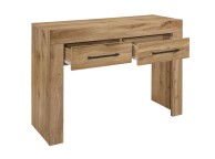 Birlea Compton Oak Finish 2 Drawer Console Table Thumbnail