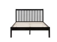 Birlea Nova 5ft Kingsize Black Wooden Bed Frame Thumbnail