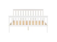 Birlea Oxford 4ft6 Double White Wooden Bed Frame Thumbnail