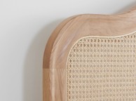 Birlea Leonie Oak And Rattan 4ft6 Double Bed Frame Thumbnail