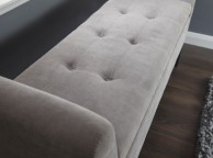 GFW Balmoral Ottoman Storage Window Seat In Silver Fabric Thumbnail