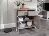 GFW Bloc Compact Sideboard In Concrete Grey Thumbnail