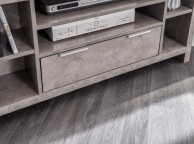 GFW Bloc Corner TV Unit In Concrete Grey Thumbnail