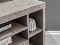 GFW Bloc Corner TV Unit In Concrete Grey Thumbnail