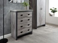 GFW Boston 3 Piece Bedroom Set In Grey Thumbnail