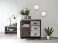 GFW Boston Multi Unit Sideboard in Grey Thumbnail