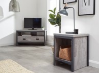 GFW Boston Simple Lamp Table in Grey Thumbnail