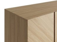 GFW Catania 3 Door 4 Drawer Wardrobe In Euro Oak Thumbnail