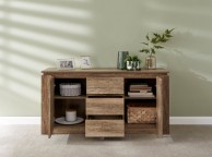 GFW Canyon Oak Effect Sideboard Thumbnail