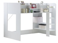 Flair Furnishings Wizard Junior White High Sleeper Bed Thumbnail