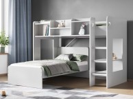 Flair Furnishings Wizard L Shape Bunk Bed In White Thumbnail