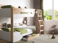 Flair Furnishings Flick Bunk Bed In Oak Thumbnail