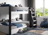 Flair Furnishings Flick Grey Bunk Bed Thumbnail