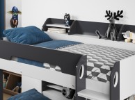 Flair Furnishings Flick Grey Bunk Bed Thumbnail