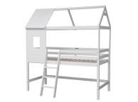 Flair Furnishings Hideaway Treehouse White Mid Sleeper Bed Thumbnail