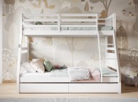 Flair Furnishings Ollie White Triple Sleeper Bunk Bed Thumbnail