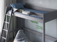 Noomi Tera Grey Wooden Highsleeper Bed Thumbnail