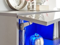 GFW Galicia Grey Gloss LED Wall Hanging Sideboard Thumbnail