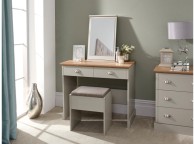 GFW Kendal Dressing Table Set In Grey Thumbnail