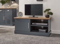 GFW Kendal Small TV Unit In Slate Blue Thumbnail