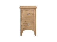 Birlea Hampstead Oak Finish 2 Drawer Bedside Thumbnail