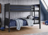 Julian Bowen Bella Wooden Bunk Bed In Anthracite Thumbnail