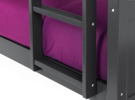 Julian Bowen Bella Wooden Bunk Bed In Anthracite Thumbnail