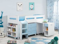 Julian Bowen Kimbo Blue Cabin Bed Frame Thumbnail