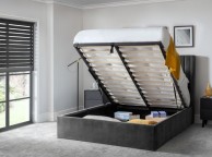 Julian Bowen Langham 6ft Super Kingsize Grey Fabric Ottoman Bed Frame Thumbnail