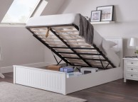 Julian Bowen Maine 4ft6 Double Ottoman Bed Frame In Surf White Thumbnail