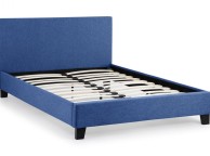 Julian Bowen Rialto 4ft6 Double Blue Fabric Bed Frame Thumbnail