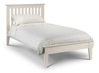 Julian Bowen Salerno 3ft Single Bed Frame In Ivory Thumbnail