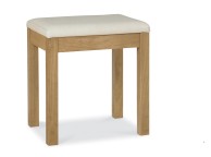 Bentley Designs Atlanta Oak Dressing Table Stool Thumbnail