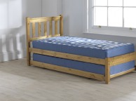 Friendship Mill Shaker 2ft6 Small Single Pine Wooden Guest Bed Frame Thumbnail