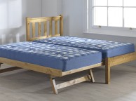 Friendship Mill Shaker 2ft6 Small Single Pine Wooden Guest Bed Frame Thumbnail