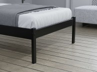 Birlea Luka 3ft Single Black Pine Wooden Bed Frame Thumbnail