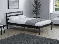 Birlea Luka 4ft6 Double Black Pine Wooden Bed Frame Thumbnail