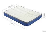 Birlea Sleepsoul Nebula 4ft Small Double 600 Pocket Spring Mattress Thumbnail