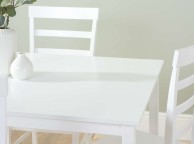 Birlea Cottesmore Rectangular Dining Table In White Thumbnail