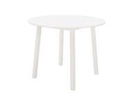 Birlea Pickworth Round Dining Table In White Thumbnail