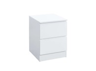 Birlea Oslo White 2 Drawer Bedside Thumbnail