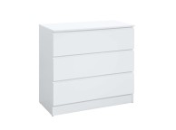 Birlea Oslo White 3 Drawer Chest Thumbnail