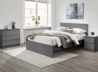 Birlea Oslo Grey 2 Drawer Bedside Thumbnail