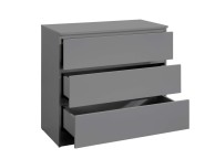 Birlea Oslo Grey 3 Drawer Chest Thumbnail