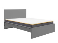 Birlea Oslo Grey 4ft6 Double Bed Frame Thumbnail