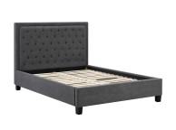 Limelight Rhea 4ft6 Double Dark Grey Fabric Bed Frame Thumbnail