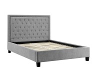 Limelight Rhea 5ft Kingsize Light Grey Fabric Bed Frame Thumbnail