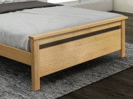 Limelight Nero 4ft6 Double Oak Bed Frame Thumbnail