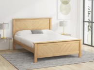 Limelight Kenji 6ft Super Kingsize Oak Bed Frame Thumbnail