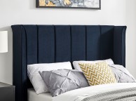 Limelight Polaris 5ft Kingsize Navy Blue Fabric Bed Frame Thumbnail